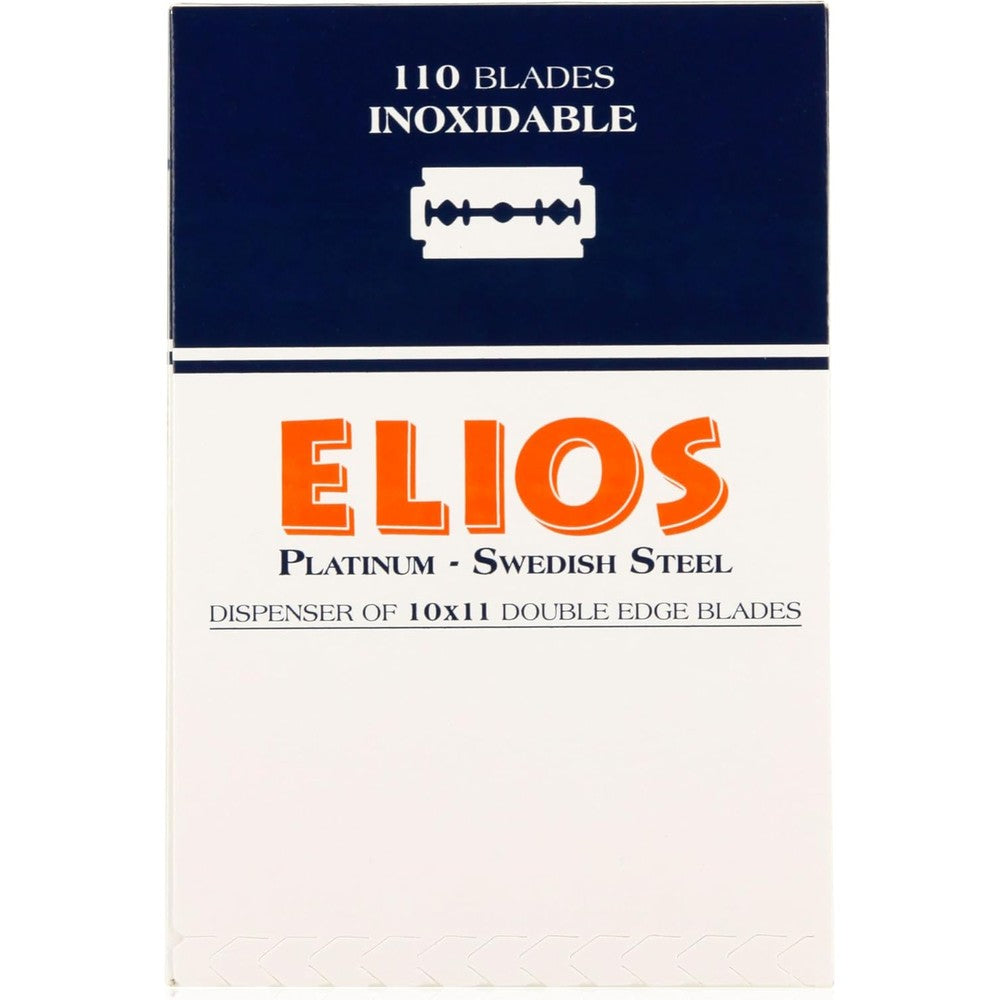 Razor Blades Club Elios Inoxidable double edge razor blades front packaging view