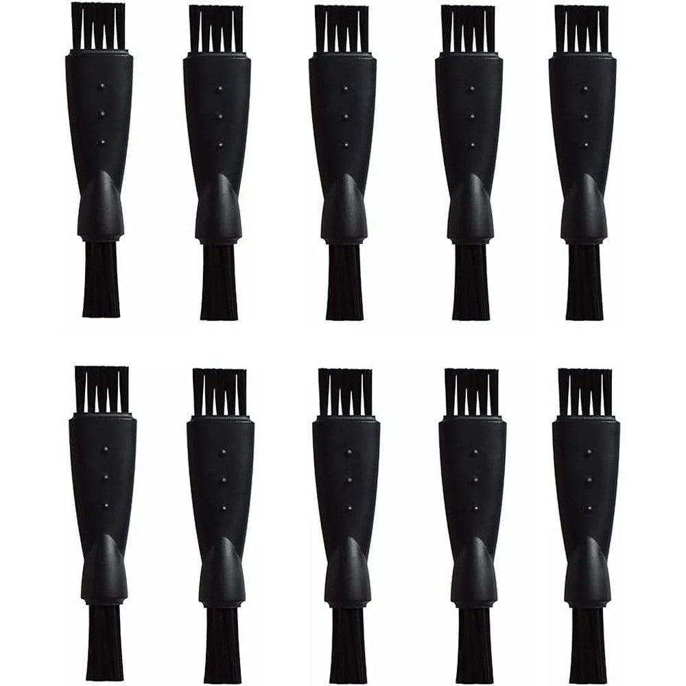 BlingKingdom 10pcs electric shaver cleaning brush set front view