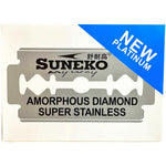 Suneko Amorphous Diamond Shaving Blades front view pack of 100