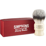 Alexander Simpson Trafalgar 2 synthetic shaving brush front view.