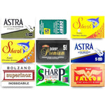 Razor Blades Club double edge razor blade sampler pack front view