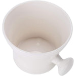 Brrnoo shaving soap bowl front view classic white styling for men