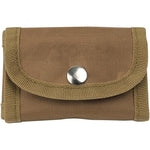 Beavorty Men Grooming Razor Storage Bag front view premium khaki travel pouch
