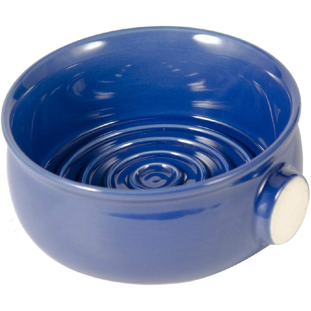 Grandslam ceramic shaving soap bowl front view for men classic wet shaving routine