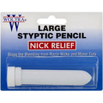 Nick Relief Styptic Pencil Large 3 Pack front view for shaving care