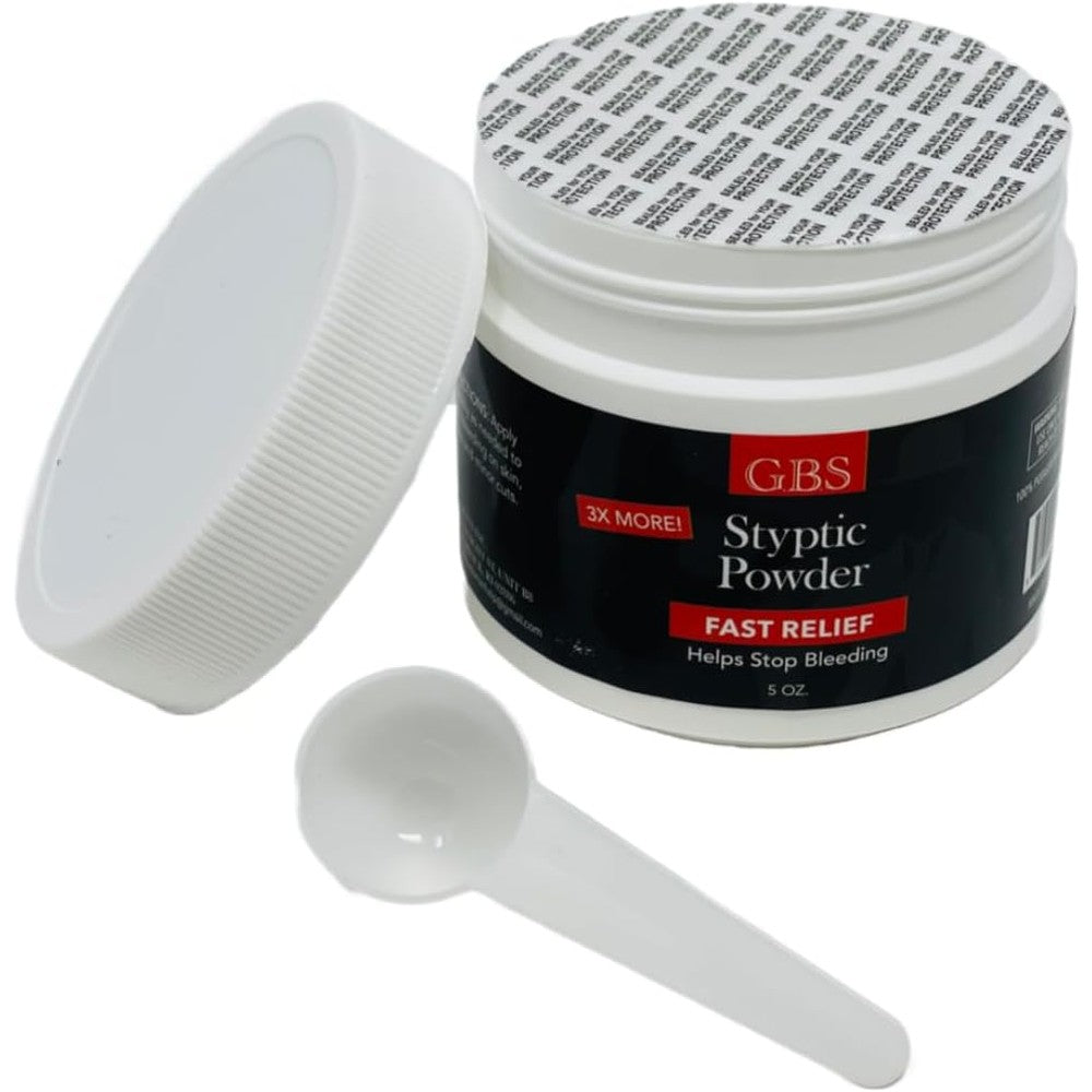 GBS Gents Styptic Powder authentic USA imported container front view
