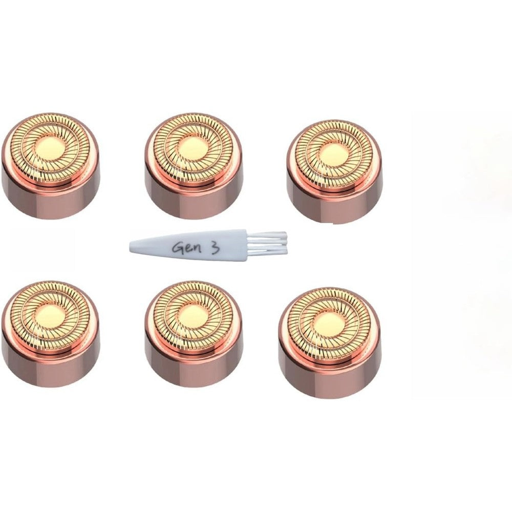 Ceooe generation 3 replacement heads for facial hair remover front view