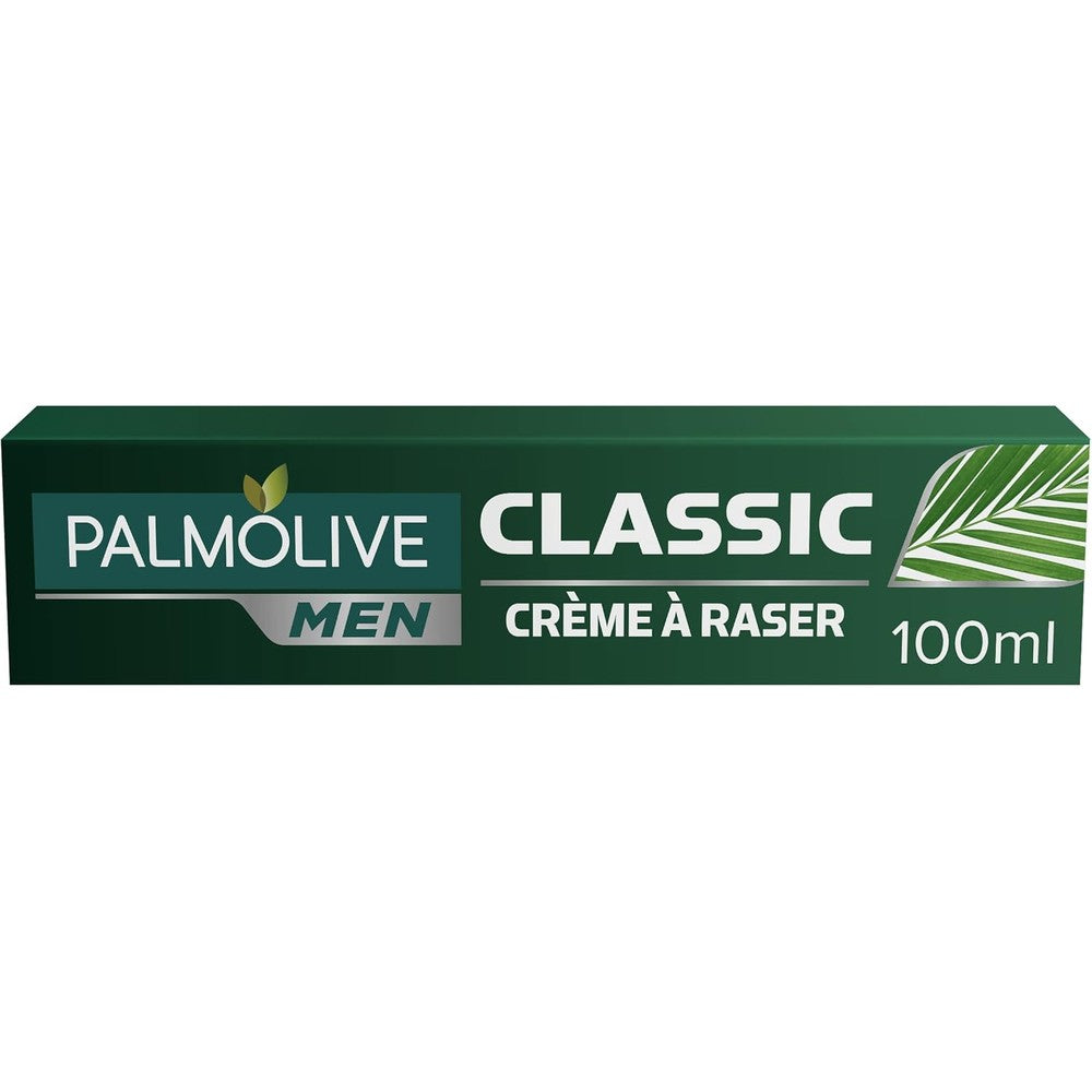 Palmolive For Men Classic Palm Extract Shave Cream 100ml front view