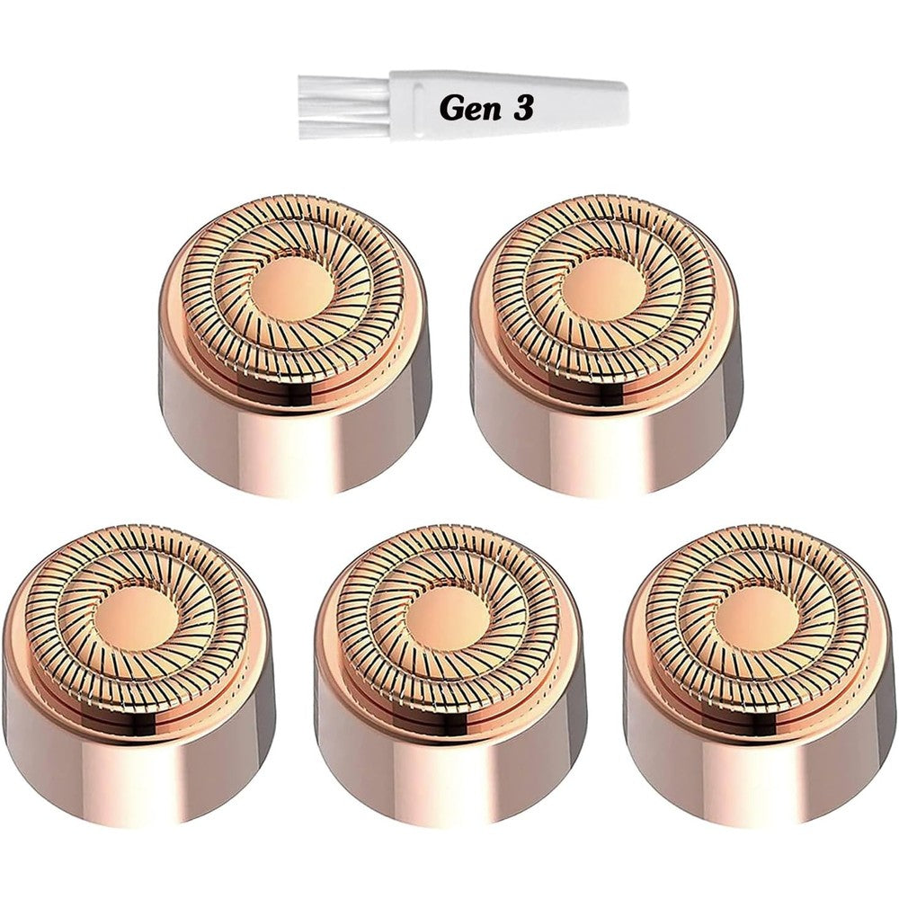 Bnf Generation 3 replacement heads for Flawless facial hair remover front view