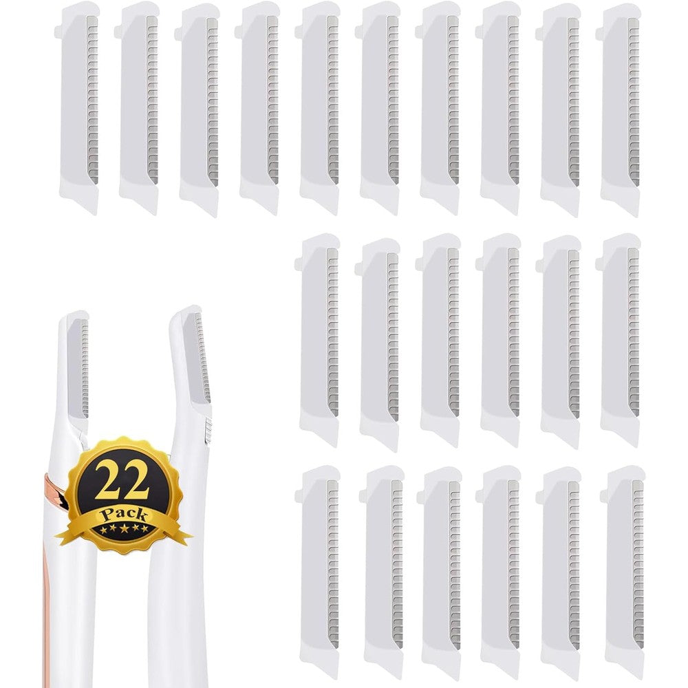 Pai4leisi 22 replacement heads for Dermaplane Glo front view