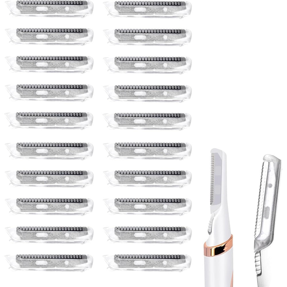 Manicare replacement heads for dermaplane glo front view