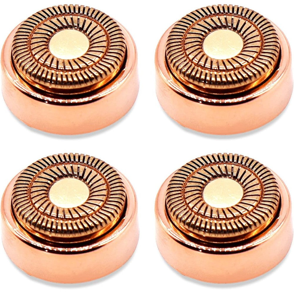 MOFIT facial hair remover replacement heads 4 count set front view