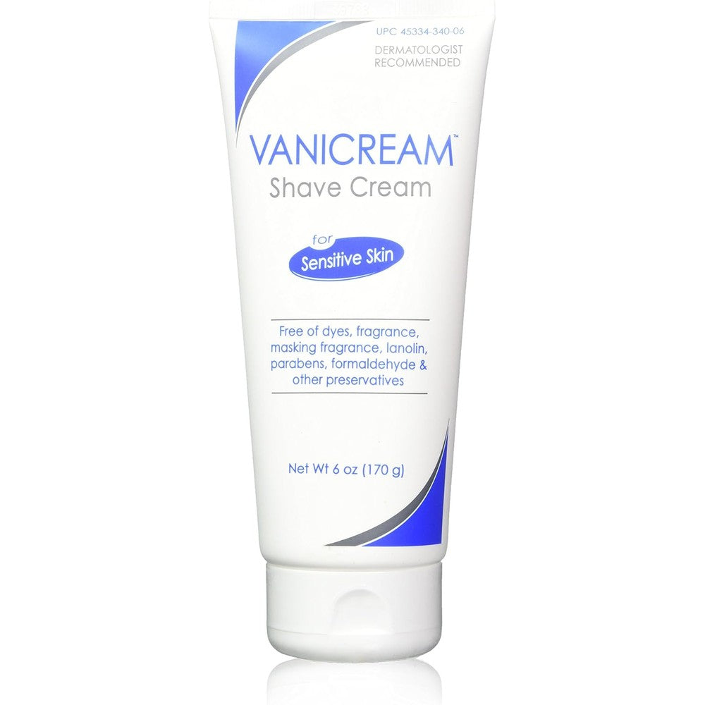 Vanicream Shave Cream for Sensitive Skin front view of two tubes