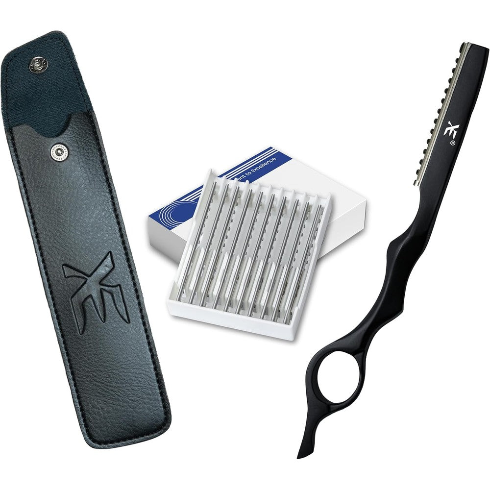 Xe Xpert Excellence hair styling barber thinning razor front view