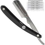 Parker SRB Straight Edge Barber Razor with stainless steel arm