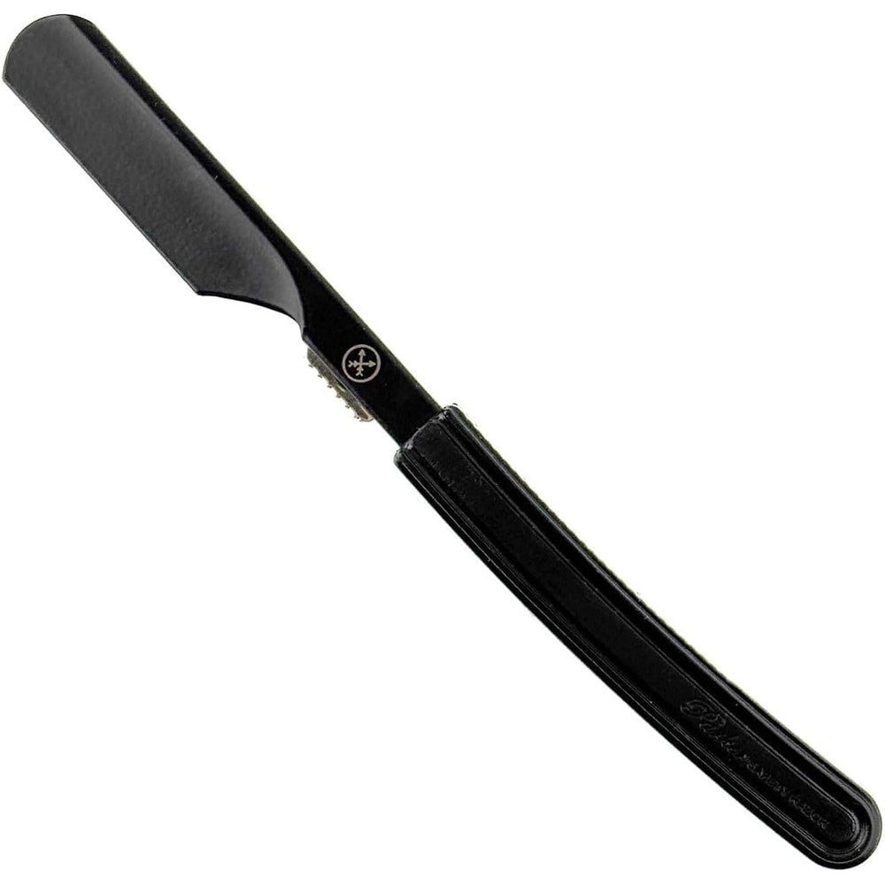 Parker Director Black professional barber razor front view