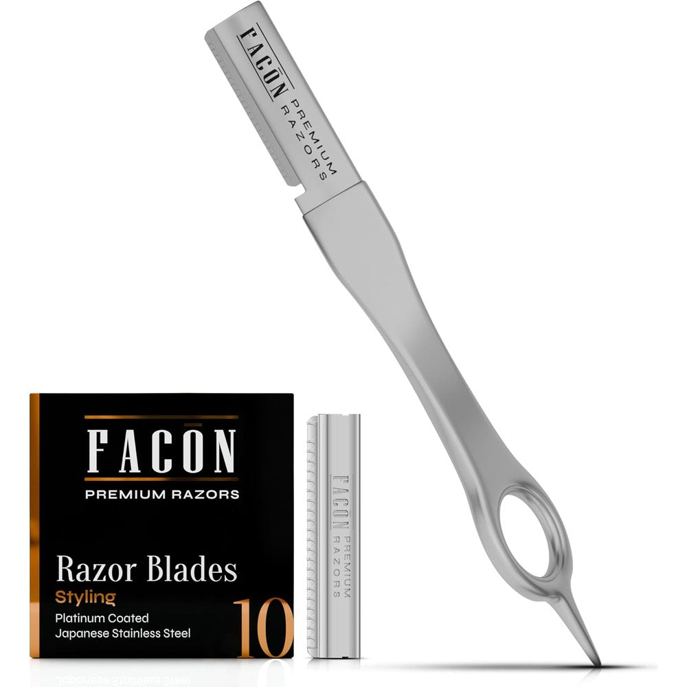 Facon beard razor professional grooming kit front view