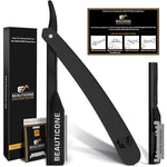 Beauticone Professional Barber Straight Razor Kit front view