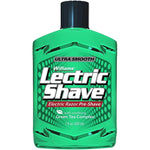 Lectric Shave Pre-Shave Original seven ounce bottles front view pack of three for men electric grooming