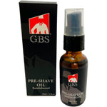 G.B.S Pre Shave Oil for Sensitive Skin front view bottle