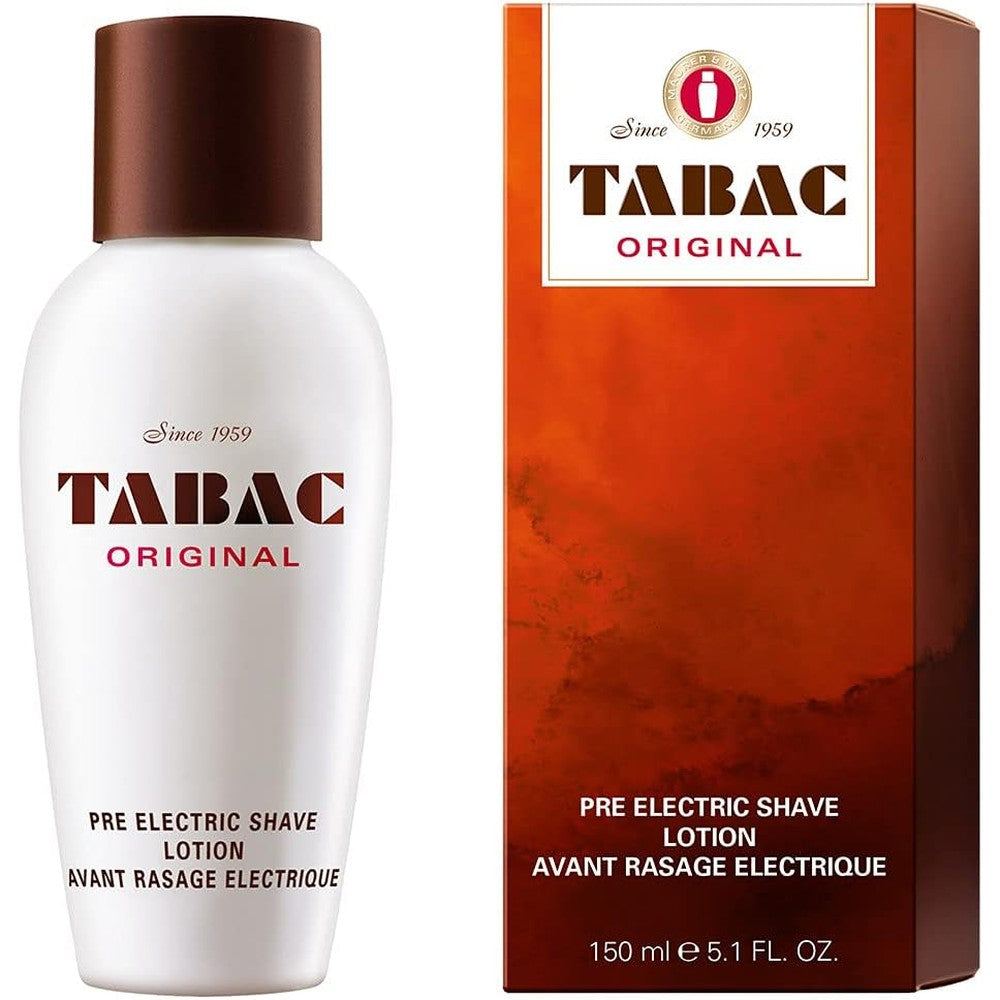 Tabac Original Pre Electric Shave Lotion 150ml bottle front view