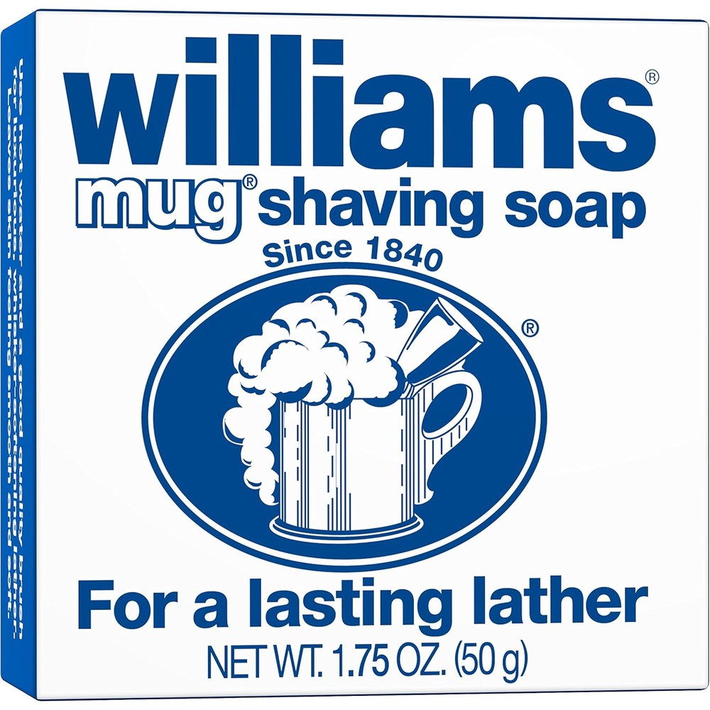 Just For Men Williams Mug Shaving Soap front view packaging