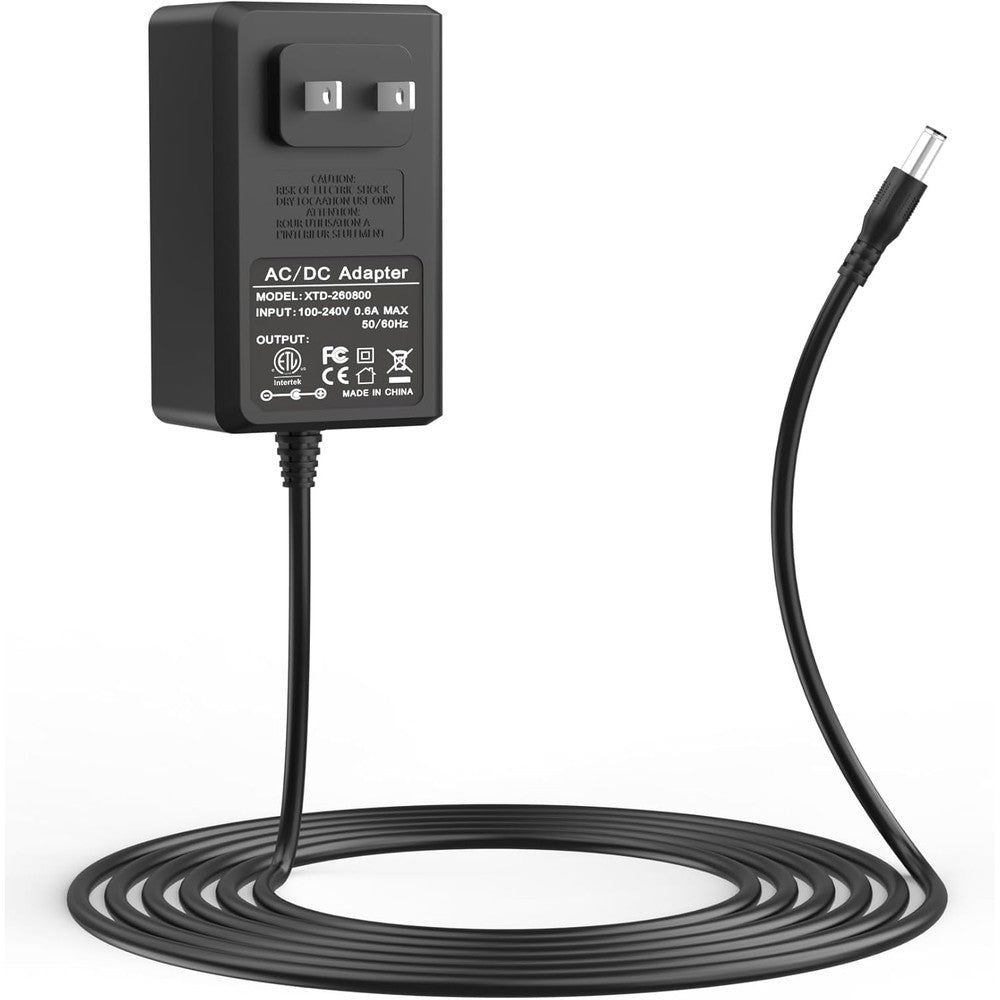 WZR replacement charger for Aopvui laser hair removal device front view
