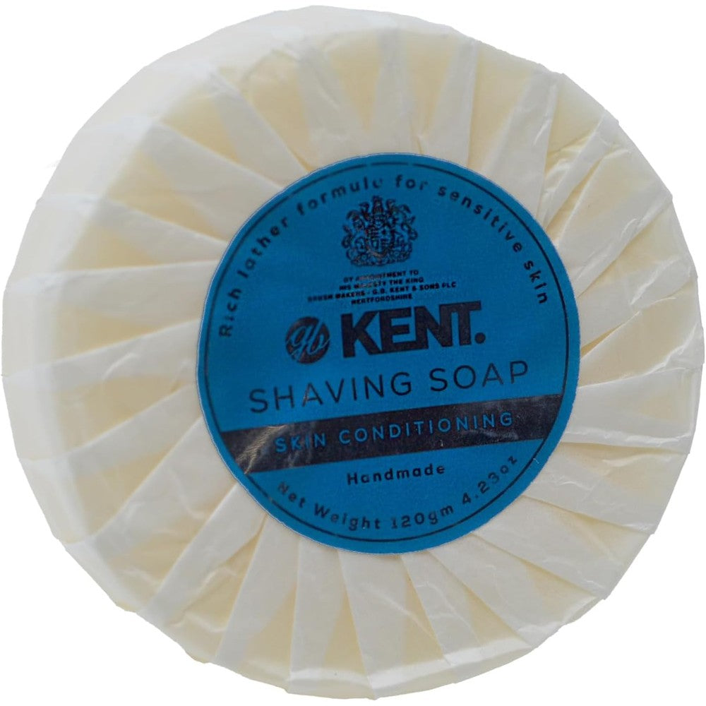 Kent SB2 Luxury Shaving Soap Puck front view