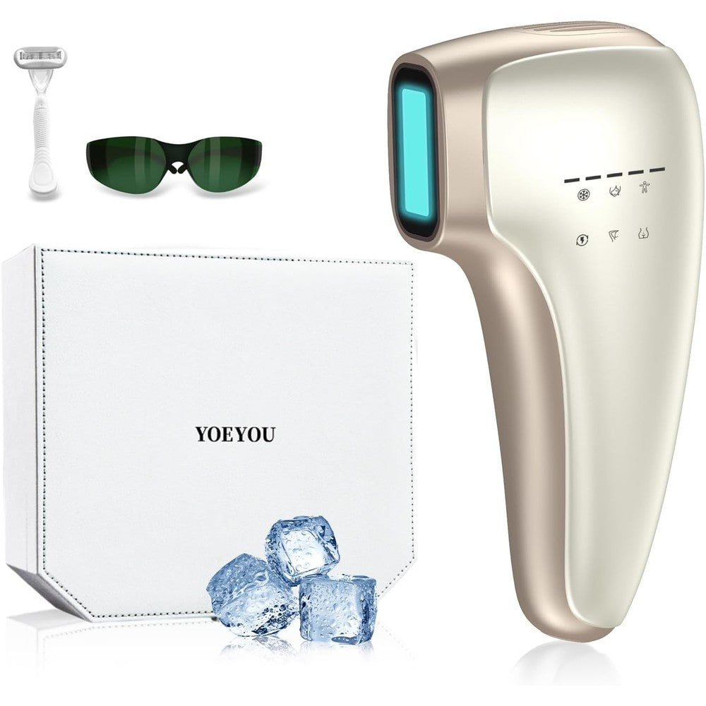 Yoeyou painless IPL laser hair removal device front view