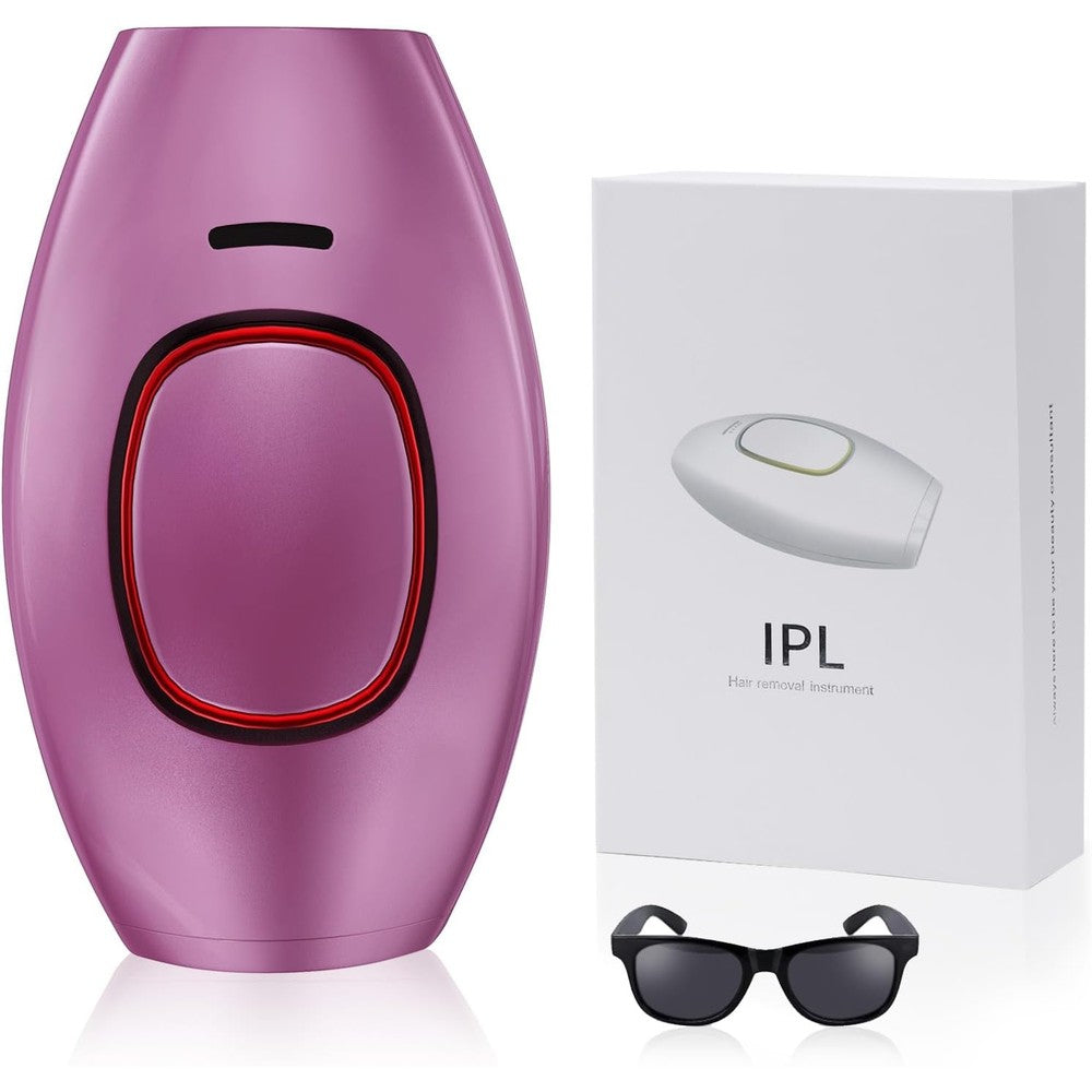 Playexen IPL laser hair removal device in pink front view