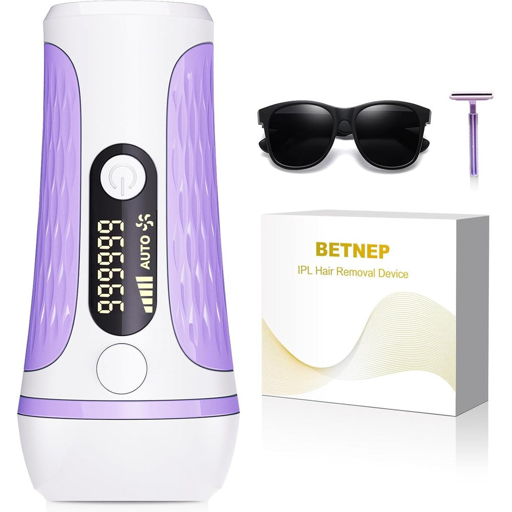 Betnep IPL Laser Hair Removal Device front view for home use
