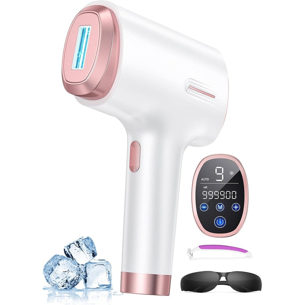 Ubroo IPL laser hair removal device with touchscreen display