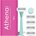 Athena Club Women's Razor Kit Mint front view package contents