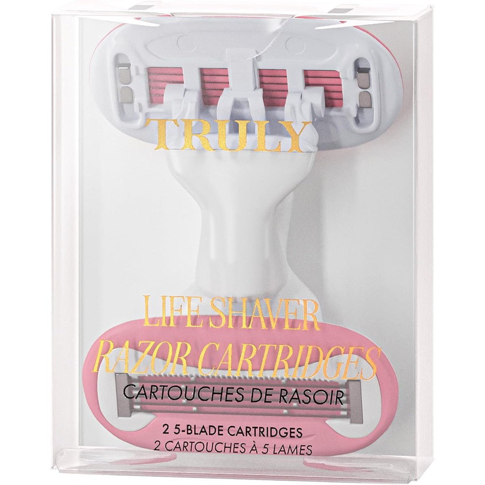 Truly Beauty Magnetic Razor Heads two pack front view package