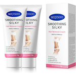 Mejisoo Smoothing Silky Hair Removal Cream sixty grams front packaging view