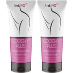 IntiMD COOCHY PLUS intimate shave cream two pack front view premium imported moisturizing formula