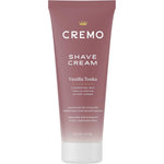 Cremo Women Shaving Cream Vanilla Tonka front view of the 6 Fluid Ounce tube packaging