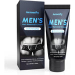 Aemerry Hair Removal Cream for Men front view tube packaging for manscaping
