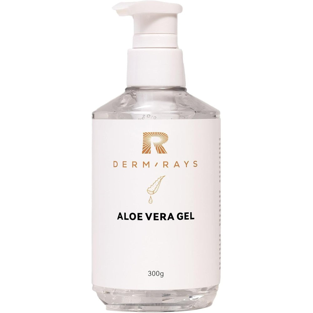 DermRays Cooling Gel bottle front view for hair removal devices.