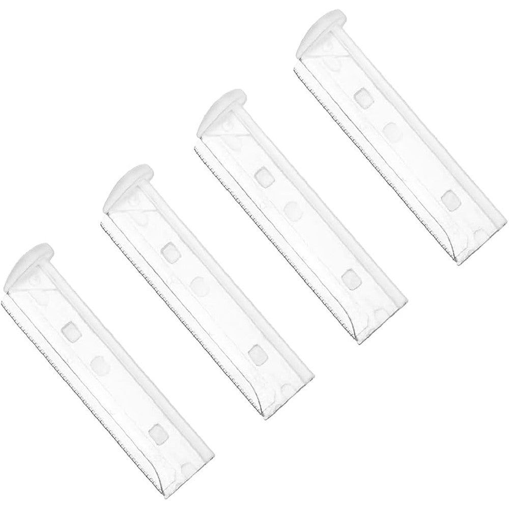 Tweezerman Facial Razor Replacement Blades four count front view package of professional dermaplaning refills.