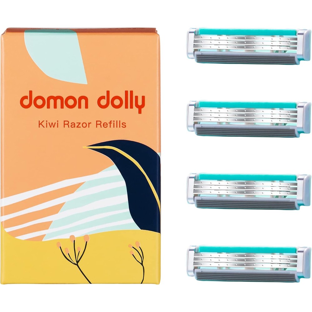Aconl Janecc Domon Dolly 3-bladed razor refills front view