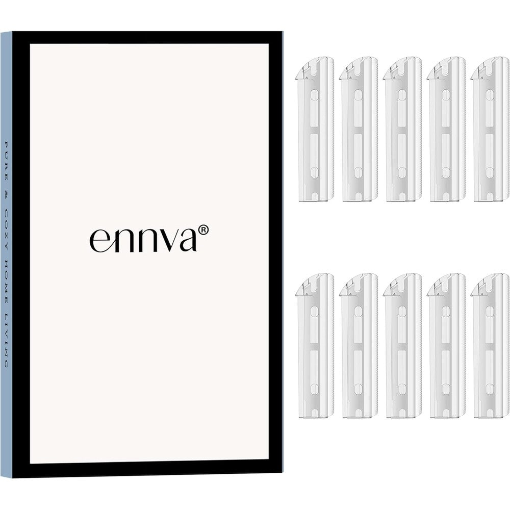 Ennva metal razor replacement blades pack of 10 front view