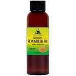 HBOilsCenter organic fenugreek oil 1 ounce bottle front view