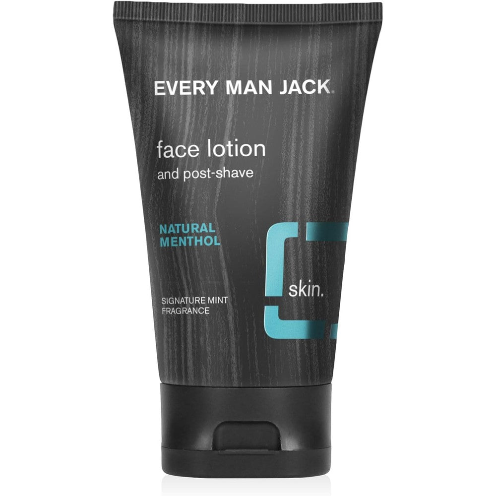 Every Man Jack Signature Face Lotion front view of 4.2 ounce tube