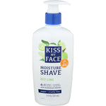 Kiss My Face Cool Mint Moisture Shave 11 fluid ounce front pump bottle view