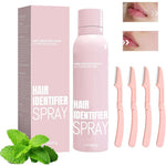 SHARPNAL hair identifier spray for face shaving front view packaging