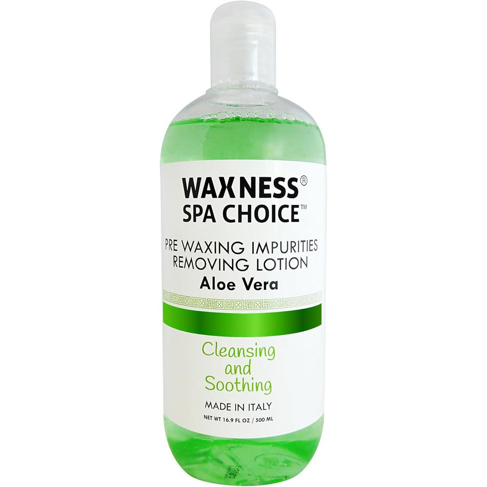 Waxness Spa Choice Pre Waxing Lotion front view bottle packaging