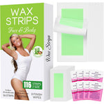 FYENCAM Nawchedo wax strips hair removal kit front view showing full retail packaging box