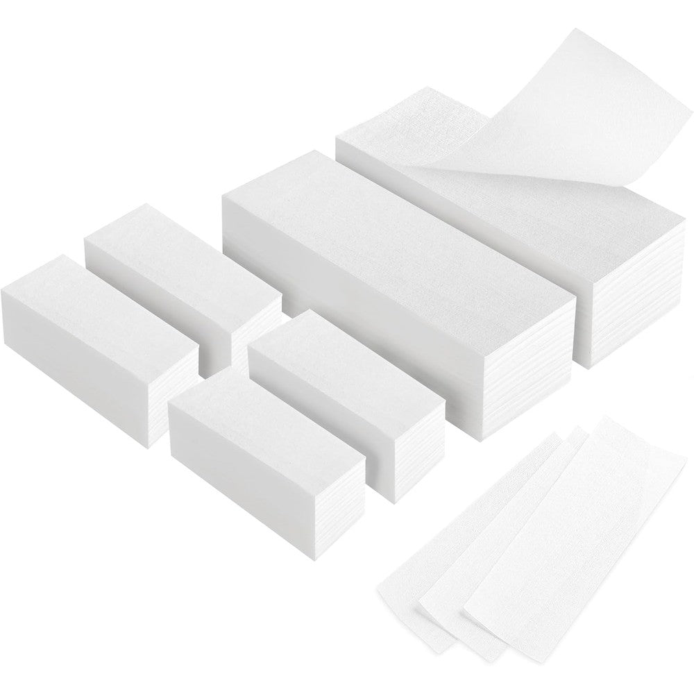 EWVVSS non woven wax strips front packaging view for body hair removal
