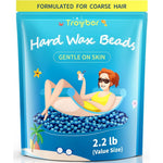 Auperwel Troyber hard wax beads front view bag packaging for salon quality hair removal